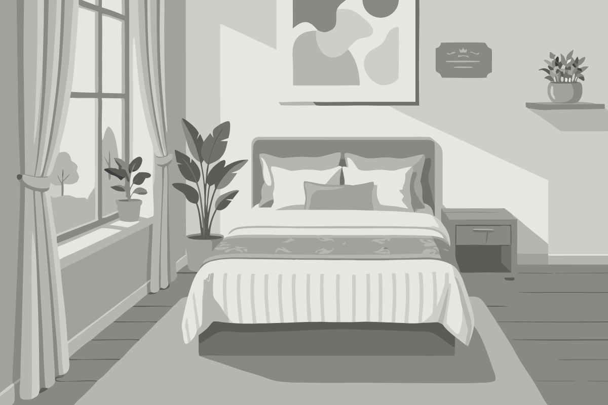 Appartamento Classic con 1 Camera da Letto e Letto King-Size